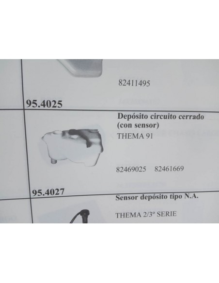 BOTELLA DEPOSITO EXPANSION LANCIA THEMA 91 CON SENSOR