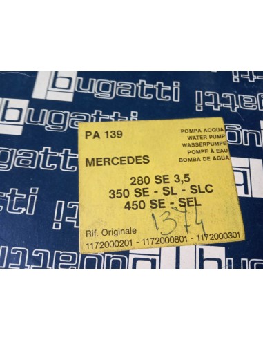 BOMBA DE AGUA MERCEDES 280,300,350 Y 450 SE,SEL SLC