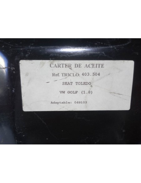 CARTER DE ACEITE SEAT IBIZA ,CORDOBA ,TOLEDO Y VW GOLF