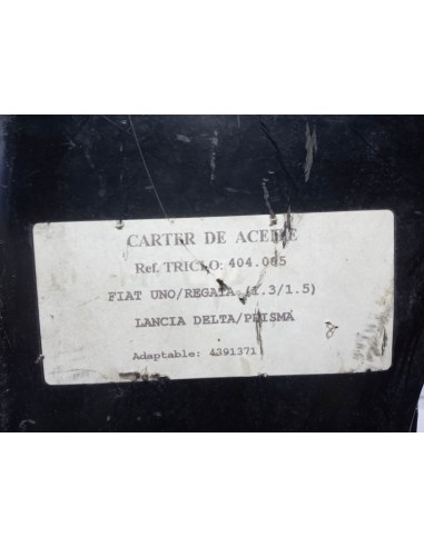 CARTER DE ACEITE FIAT RITMO,REGATA,UNO,128,ETC GASOLINA