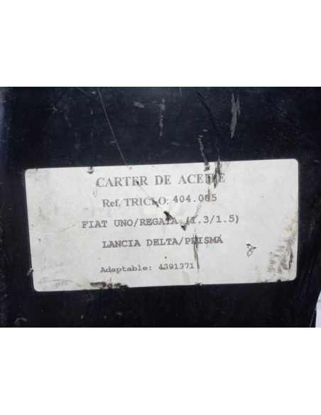 CARTER DE ACEITE FIAT RITMO,REGATA,UNO,128,ETC GASOLINA