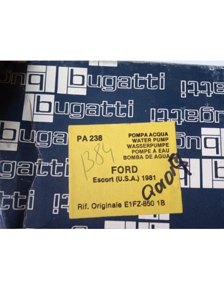 BOMBA AGUA FORD ESCORT (USA) 1981