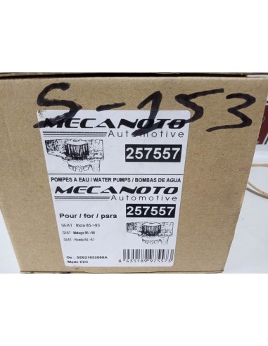 BOMBA DE AGUA SEAT IBIZA, MALAGA Y RONDA ( SYSTEM PORSCHE)