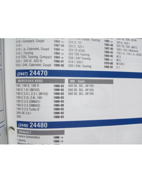 INTERRUPTOR LUZ DE FRENO MERCEDES BENZ 190 , 260 ,300 ,420 , 500 Y 560