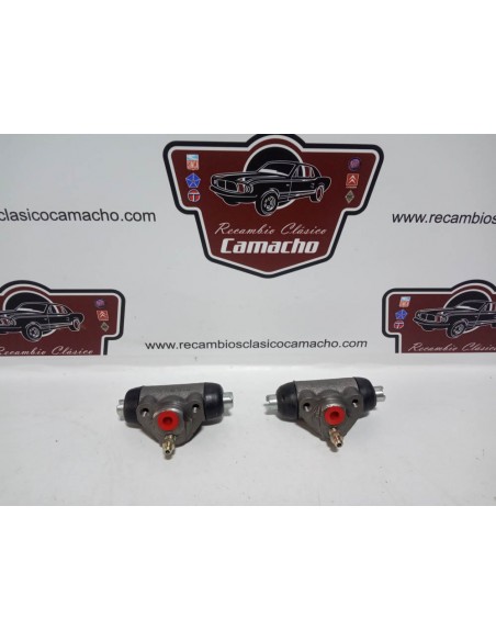 PAREJA BOMBIN DE FRENO TRASERO SEAT IBIZA , MALAGA , PANDA, MARBELLA, RITMO Y RONDA