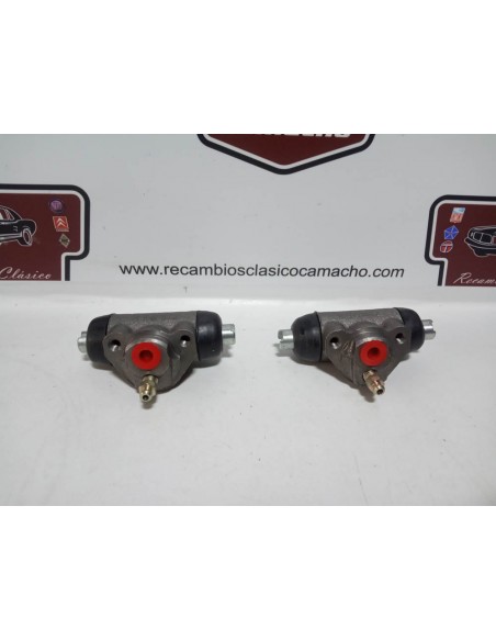 PAREJA BOMBIN DE FRENO TRASERO SEAT IBIZA , MALAGA , PANDA, MARBELLA, RITMO Y RONDA