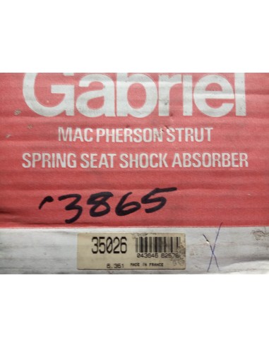 KIT 4 AMORTIGUADORES SEAT IBIZA MK1 Y MALAGA A PARTIR DEL 9/89