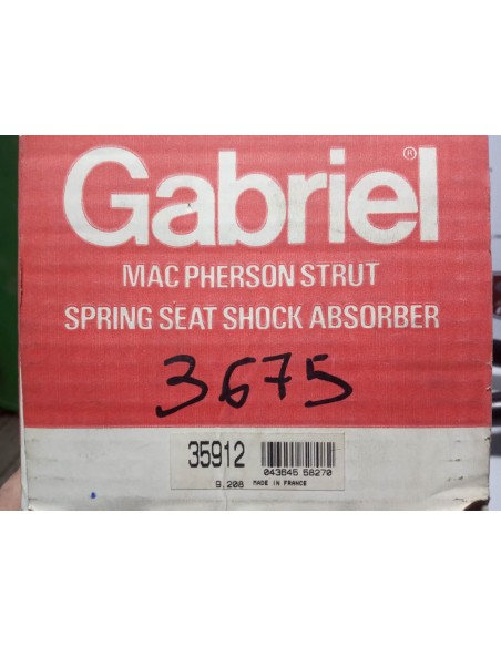 KIT 4 AMORTIGUADORES SEAT IBIZA MK1 Y MALAGA HASTA EL 8/89