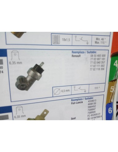 MONOCONTACTO TEMPERATURA RENAULT 4,5,6,7,8,10 Y ALFA