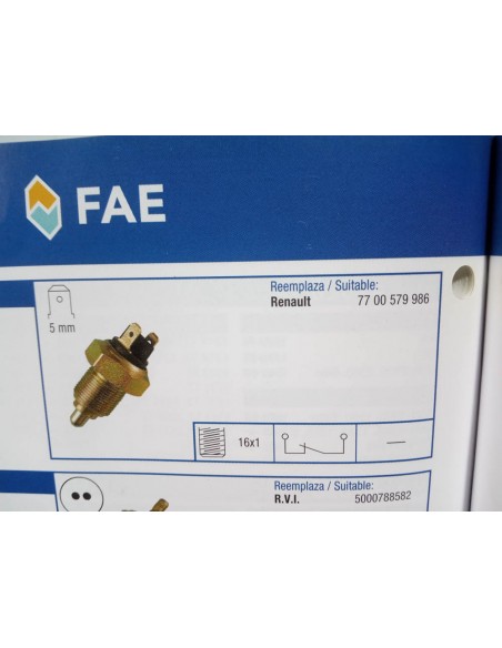 INTERRUPTOR LUZ MARCHA ATRAS RENAULT 5 Y SUPER 5