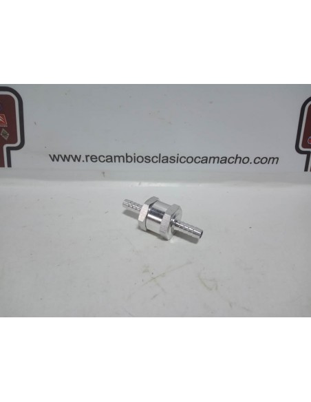 VALVULA DE RETENCION ANTIRRETORNO GASOLINA UNIVERSAL (7 mm)