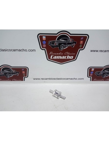 VALVULA DE RETENCION ANTIRRETORNO GASOLINA UNIVERSAL (7 mm)