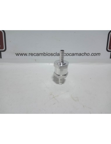 VALVULA DE RETENCION ANTIRRETORNO GASOLINA UNIVERSAL (7 mm)