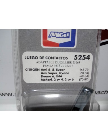 JUEGO DE PLATINOS CITROEN 2CV, MEHARI , DYANE 6 ,AMI , ETC