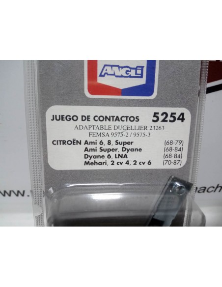 JUEGO DE PLATINOS CITROEN 2CV, MEHARI , DYANE 6 ,AMI , ETC