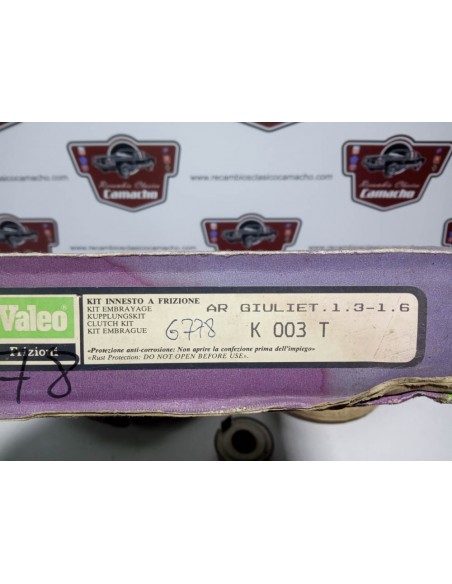 KIT DE EMBRAGUE ALFA ROMEO GIULIETTA 1.3 Y 1.6