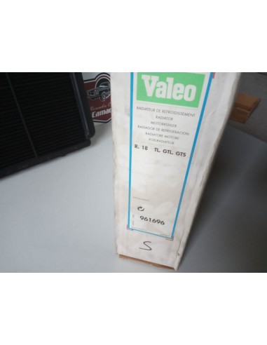 RADIADOR MOTOR RENAUL 18 TL GTL GTS