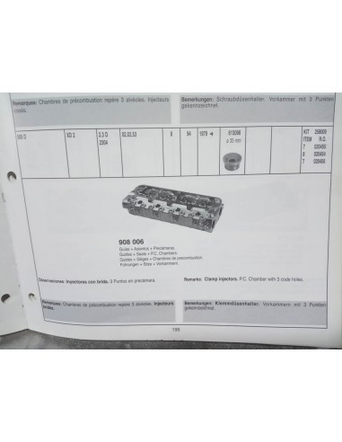 CULATA PEUGEOT 504 Y 505  MOTOR 2.3 D XD 2 DIESEL