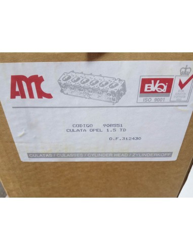 CULATA OPEL CORSA A Y B ,ISUZU Y KADETT E MOTOR 1.5 TD