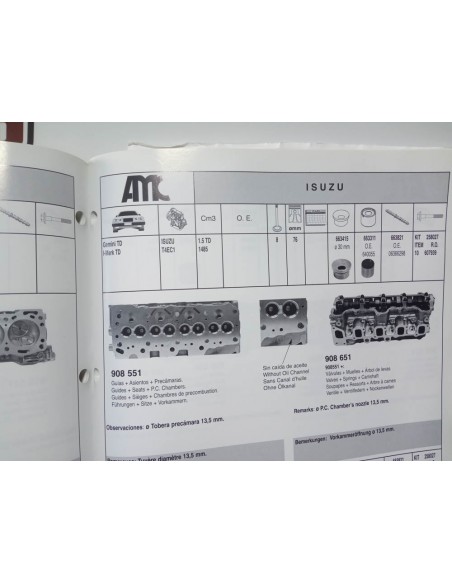 CULATA OPEL CORSA A Y B ,ISUZU Y KADETT E MOTOR 1.5 TD