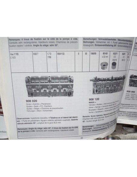 CULATA CITROEN VISA ,C15 Y PEUGEOT 205 1.7 DIESEL