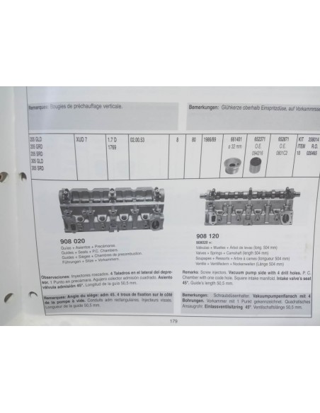 CULATA CITROEN VISA ,C15 Y PEUGEOT 205 1.7 DIESEL