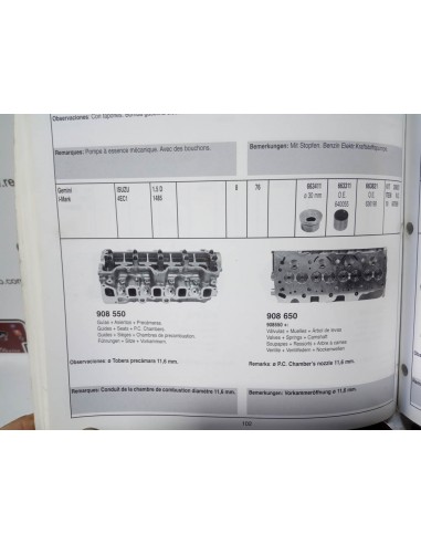 CULATA OPEL CORSA A Y B MOTOR 1.5 D ISUZU