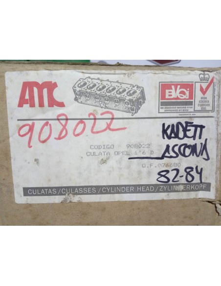CULATA OPEL KADETT D,E ,ASCONA C Y ASTRA D MOTOR 1.6 D