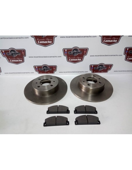 DISCO DE FRENO Y PASTILLAS SEAT RONDA CRONO 1.6