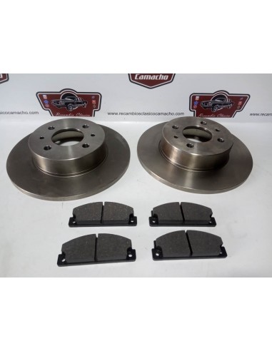 DISCO DE FRENO Y PASTILLAS SEAT RONDA CRONO 1.6