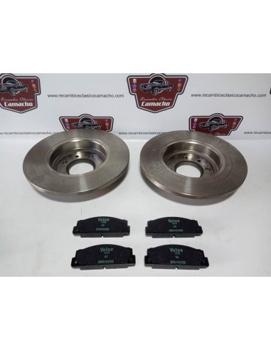 DISCO DE FRENO Y PASTILLAS SEAT RONDA CRONO 1.6