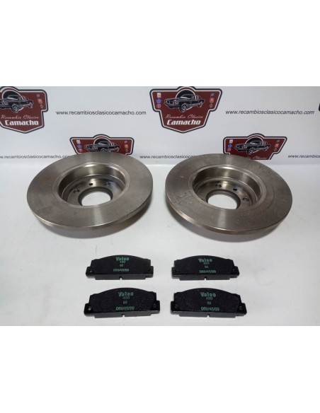 DISCO DE FRENO Y PASTILLAS SEAT RONDA CRONO 1.6