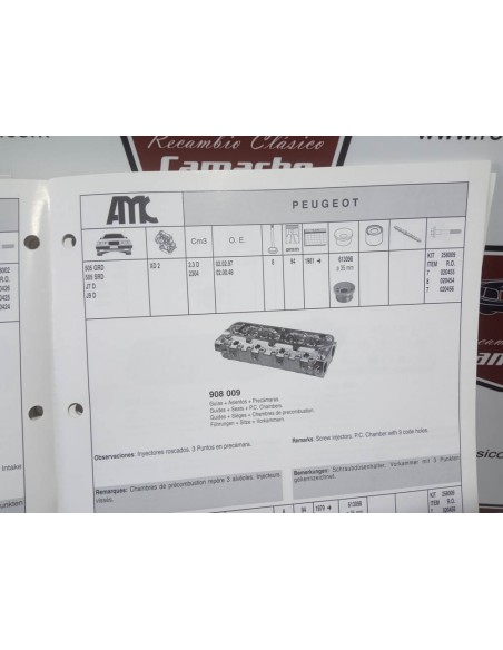 CULATA FORD SIERRA Y PEUGEOT 505 MOTOR 2.3 DIESEL