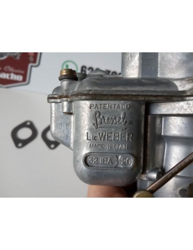 CARBURADOR BRESSEL WEBER 32 IBA 20 SEAT 127