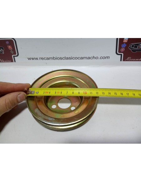 POLEA BOMBA DE AGUA SEAT 1430 Y 124 (DIAMETRO 122 mm Y 36 mm ALTO)