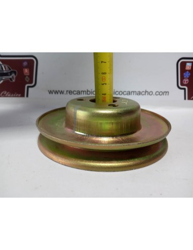 POLEA BOMBA DE AGUA SEAT 1430 Y 124 (DIAMETRO 122 mm Y 36 mm ALTO)