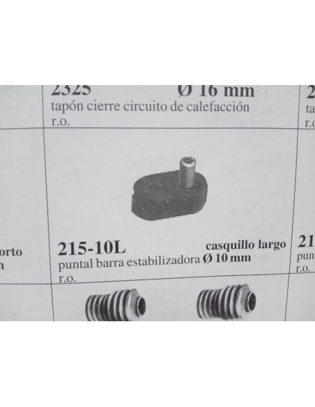 SILEMBLOCK BARRA ESTABILIZADORA RENAULT 4,5,6,7 DE 10 mm (CASQUILLO LARGO)