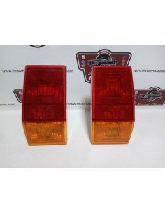 PAREJA PILOTOS TRASEROS FORD FIESTA MK1 2