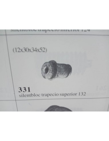 SILEMBLOCK BRAZO SUSPENSION SUPERIOR SEAT 132 (12x30x34x52)