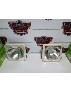 CONJUNTO FAROS Y PILOTOS DELANTEROS RENAULT 6 SEGUNDA SERIE 2