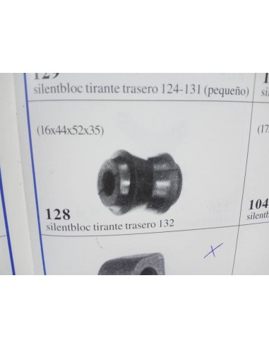 SILEMBLOCK TIRANTE TRASERO SUSPENSION SEAT 132