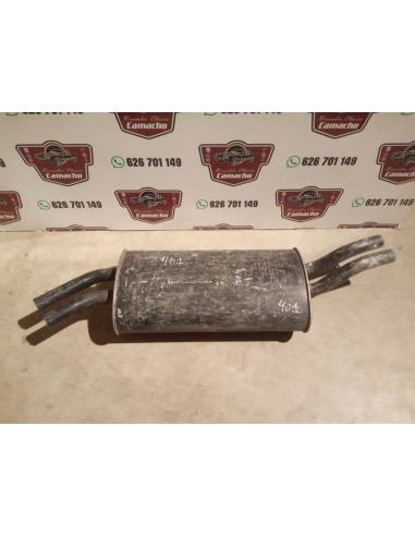 SILENCIOSO TRASERO ESCAPE BMW 323i E30