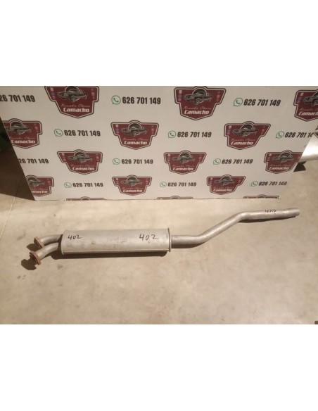 SILENCIOSO DELANTERO ESCAPE BMW 320i E21 (DEL 9/83 AL 9/87)