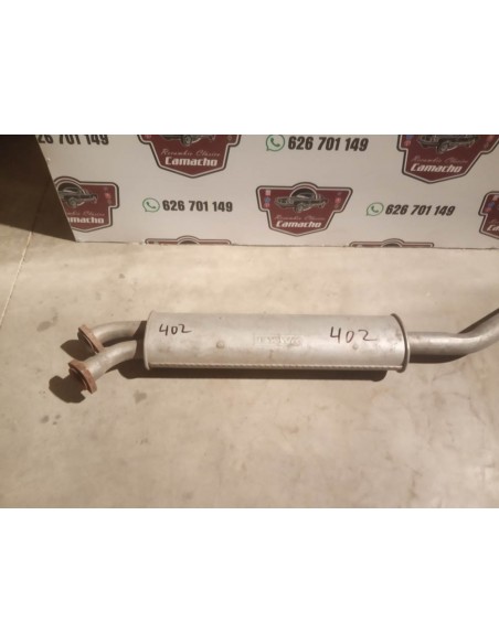 SILENCIOSO DELANTERO ESCAPE BMW 320i E21 (DEL 9/83 AL 9/87)