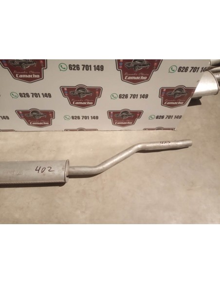 SILENCIOSO DELANTERO ESCAPE BMW 320i E21 (DEL 9/83 AL 9/87)