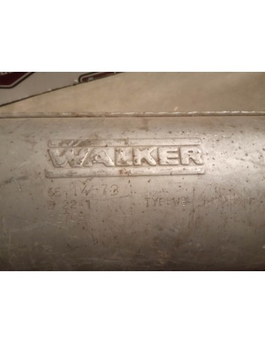 SILENCIOSO DELANTERO ESCAPE BMW 320i E21 (DEL 9/83 AL 9/87)