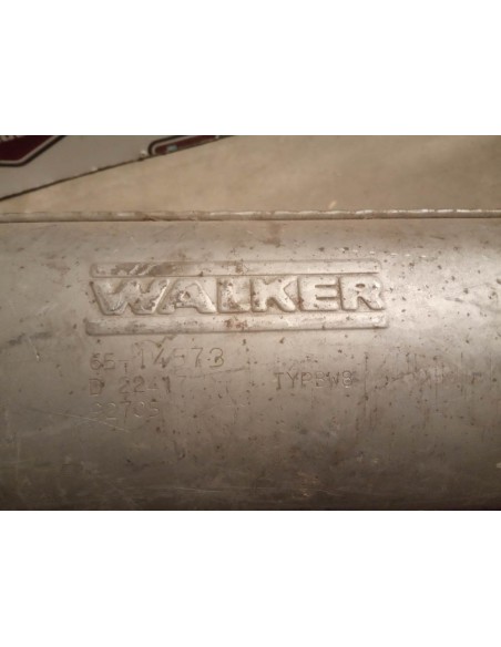 SILENCIOSO DELANTERO ESCAPE BMW 320i E21 (DEL 9/83 AL 9/87)