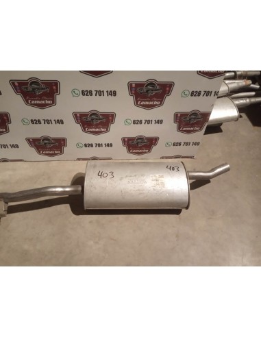 SILENCIOSO TRASERO ESCAPE BMW 318i E30