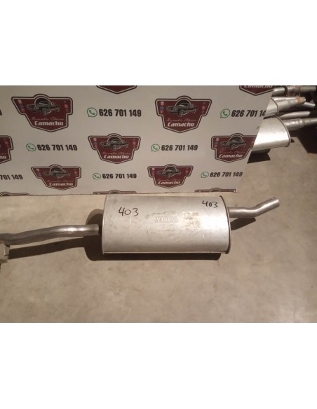 SILENCIOSO TRASERO ESCAPE BMW 318i E30