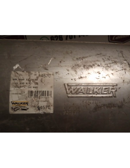 SILENCIOSO TRASERO ESCAPE BMW 318i E30